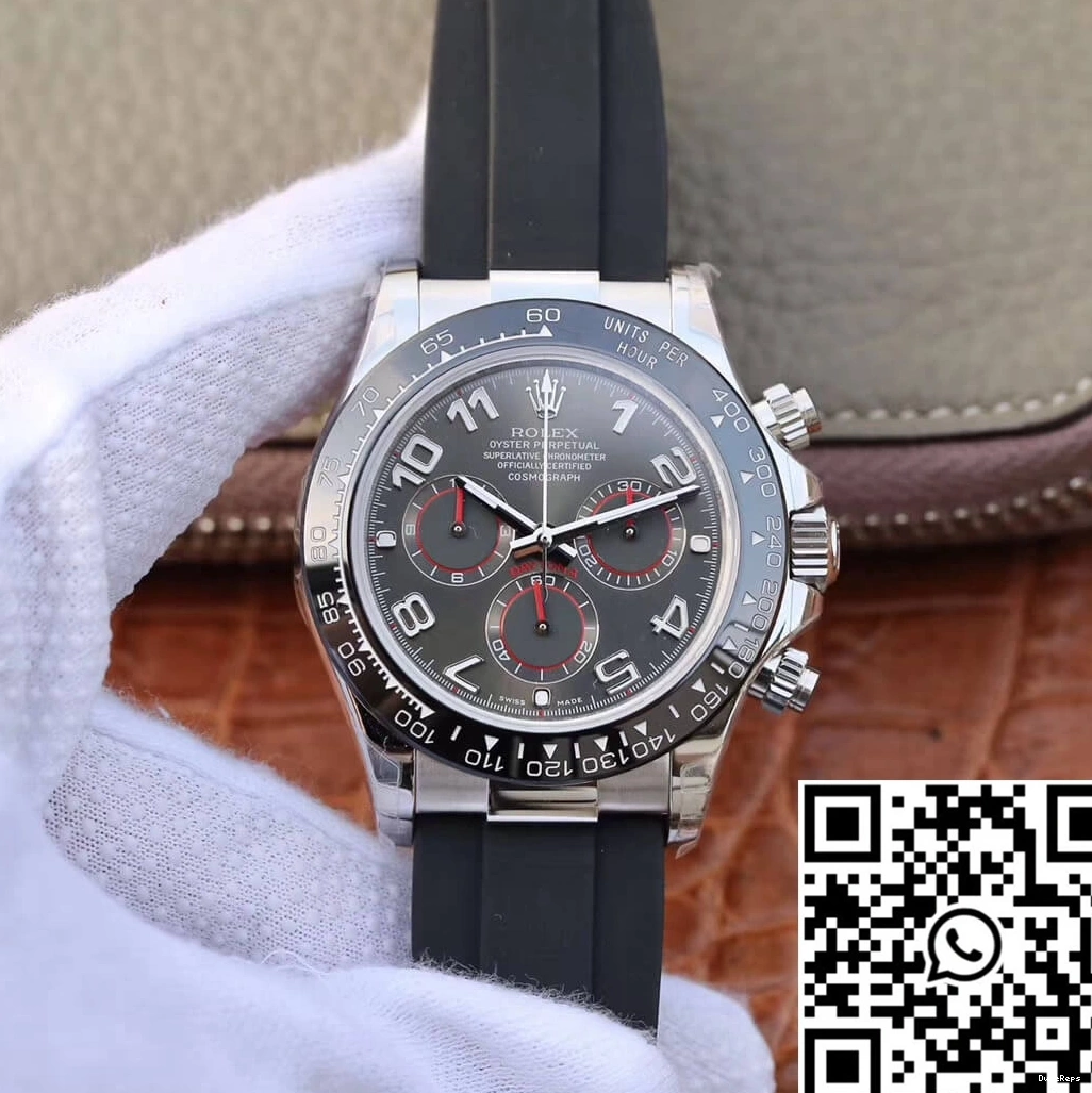 Black 40MM Dial Rolex Cosmograph Daytona JH Factory 0926